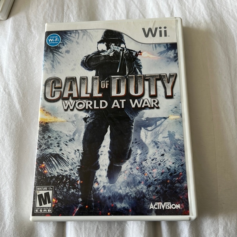 Call of Duty world at War Wii game